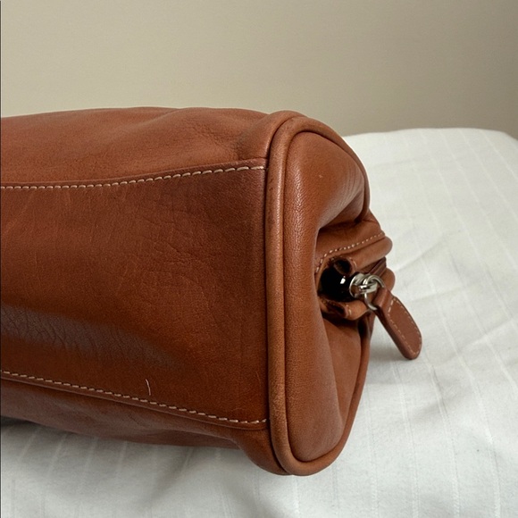 Fossil Brown Leather Satchel - Picture 3 of 9